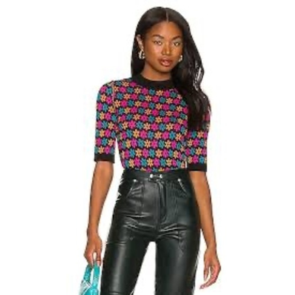 Free People Winter Warmer Bodysuit Party Combo Black Small Retro Boho NWOT
